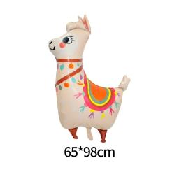 Festa mexicana havaiana tropical decorativa alpaca burrito cacto balão de alumínio - Image 6