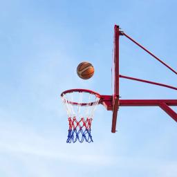 Basquete para esportes ao ar livre, basquete padrão Rim Net, para todos os climas, Tri-Color, esportes e entretenimento - Image 1