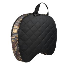 Caça almofada do assento com alça com mosquetão acampamento almofada portátil engrossado para piquenique caminhadas gramado ao ar livre estádio - Image 2