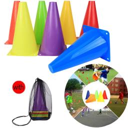 Estádio Marcação Agilidade Futebol Toy Training, Balde De Sinal, Cone De Tráfego, Marcador De Treinamento De Futebol, Cones De Obstáculo, Fabricante, 6Pcs - Image 1