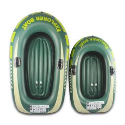 PVC Inflável Caiaque Canoa, Engrossado Rafting, Barco Aéreo, Barco de Pesca, Barco de Borracha, 1 a 2 Pessoas, Novo, Verão - Image 1