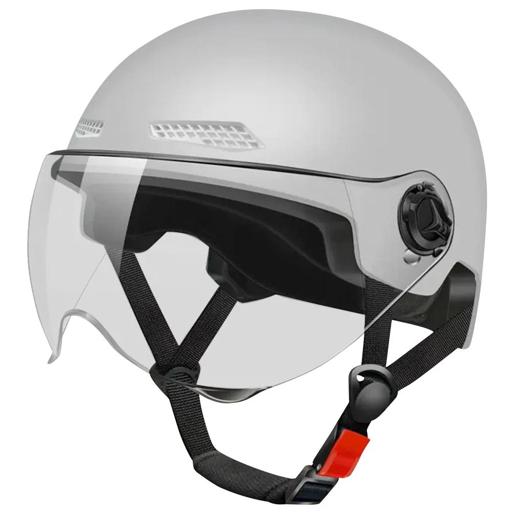 Bicicleta elétrica capacete com forro destacável, capacete de bicicleta leve, respirável capacete esportivo, ciclismo acessórios, verão - Image 1