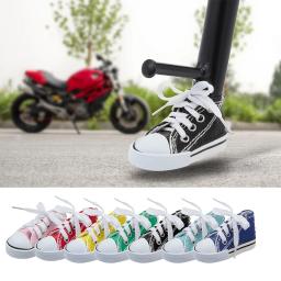 Criativo tripé capa para motocicleta bicicleta lado sapato forma pé suporte elétrico tripé decoração mini sapatos - Image 1