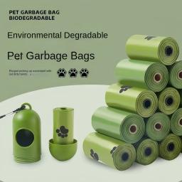 Ntensificatio EPI Biodegradável Pet Lixo Bag, Cão e Gato Cocô Sacos, Suprimentos De Limpeza Do Cão - Image 1