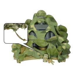 Camo Net 3D com cordão de nylon, capa rápida do capacete, pano para airsoft e paintball, acessórios de caça, pano para capacete - Image 5