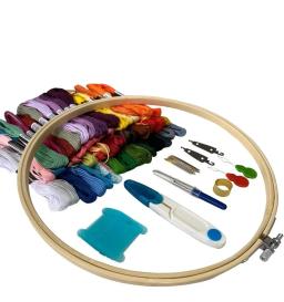 Kit Bastidores Completo P/ Iniciantes Bordado e Ponto Cruz - Image 2