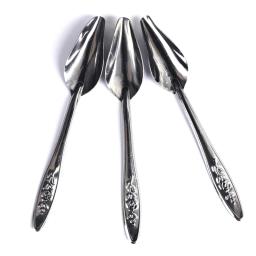 Alimentador de aço inoxidável durável para pássaros pequenos papagaios colher de alimentação manual do metal para alimentos & água - Image 5