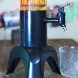 Luminous Beer Barrel com luz LED, Colunar Tabletop, Torre de Cerveja, Drink Dispenser, Vinho Cannon Set para Bar, Boate, Festa, 1.5l - Image 3