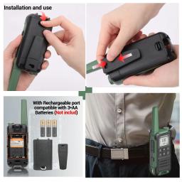 2pcs Baofeng F22 PMR446 FRS Mini Rádio De Comunicação Profissional Walkie Talkies Transceptor De Rádio Em Dois Sentidos Para Restaurantes - Image 5
