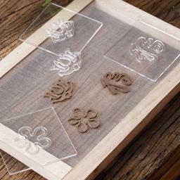 Ferramenta de molde de incenso acrílico DIY Produção de escultura fina Diferentes estilos de modelagem Pan Kit de aromaterapia interior em casa - Image 1
