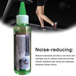 Óleo de silicone lubrificante para esteira, 60ml, para cinto de esteira, máquina de corrida, óleo de manutenção para reparo de esteira, óleo lubrificante - Image 2