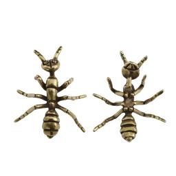 Figurinhas de formiga em latão puro, Simulação de insetos, Ornamento de mesa, Table Tea, Decoração para casa, Novo, 2024 - Image 5