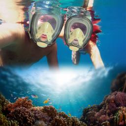 Máscara De Mergulho De Rosto Completo Snorkel, Correia De Liberação Rápida, Silicone Líquido, Alta Qualidade - Image 6