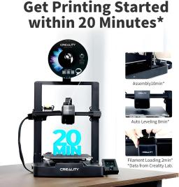 Creality ender 3 v3 se impressora 3d 250 mm/s velocidade de impressão mais rápida sprite extrusão direta duplo eixo z u display nivelamento automático - Image 2
