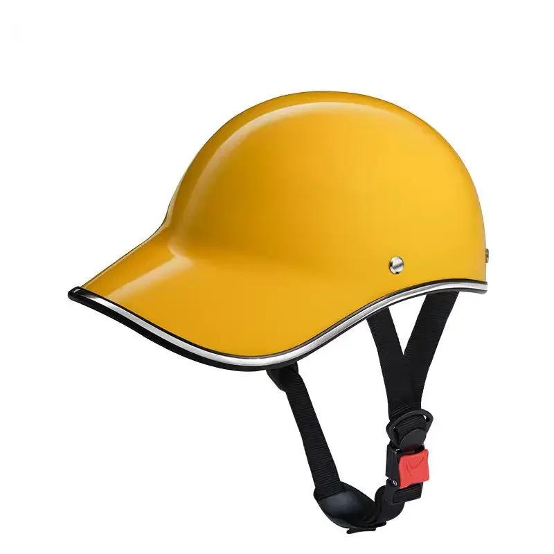 Capacete leve de bicicleta para homens e mulheres, meio capacete, língua de pato, proteção solar universal, anti-queda, verão - Image 1