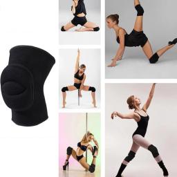 Joelheiras de esportes respiráveis absorventes de choque, Proteção macia para dança, Yoga, Voleibol, Basquete - Image 2