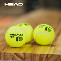 4 tubos cabeça padel bolas bola de tênis elástico 575603 - Image 3