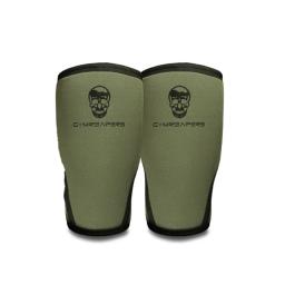 Joelheiras para Fitness Squatting, Elasticidade Protetora Esportiva, Puxando Duro, Treinamento Powerlifting, Protetor de Joelho Musculação, 7mm - Image 6