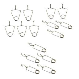 Flauta Pad Clip Repair Tool, Professional Instrumentos de sopro Acessórios, Save Effort, multifuncional durável para trompete Sax, 5pcs - Image 2