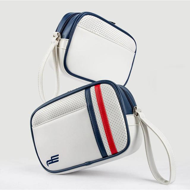 Bolsa Porta Bolas de Golfe em Couro PU - Organizador Premium para Campo