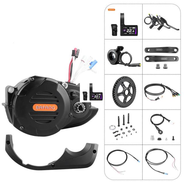 Bafang M620 G510 1000W Mid Drive e-Bike Motor Kit de Conversão 48V 52V