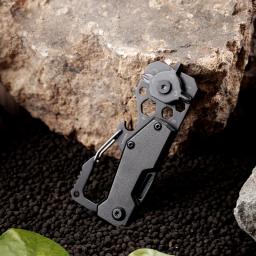 Splitman-Canivete de aço inoxidável, EDC Multi Tool, Faca pequena, Sobrevivência ao ar livre, Tático, Mini Multitools, Chave de fenda - Image 5