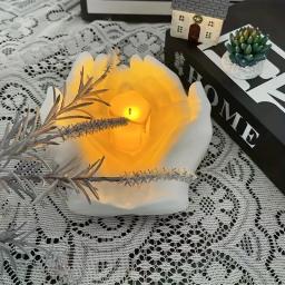 Mão Molde De Gesso Para Fundição De Resina, Artesanato De DIY, Armazenamento De Jóias, Castiçal, Panela Suculenta, Decoração De Casa Presente, 1Pc - Image 5