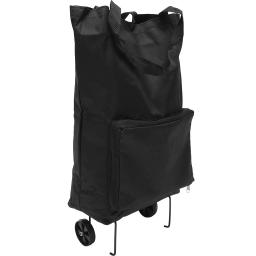 Saco de reboque dobrável para compras, com roda, carrinhos de mão grandes, carrinho dobrável, carrinho de compras, pano oxford, bolsa reutilizável - Image 3