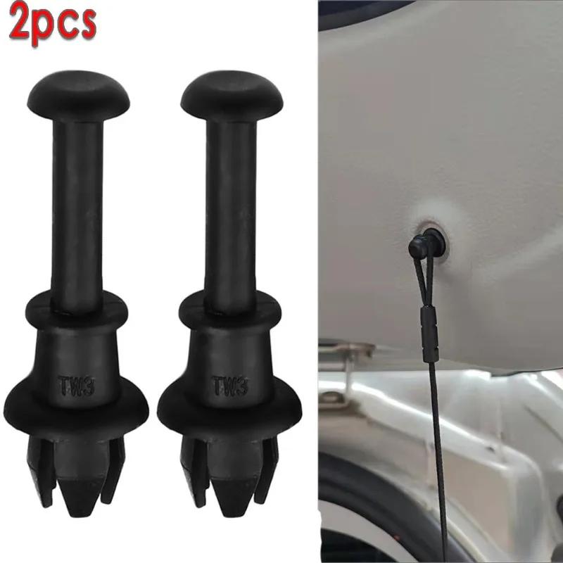 Carro Clips Retainer para Tronco, Preto Veículo Tronco, Bagagem Rack Gancho, Pivot Fastener Buckle, Interior Cartão Guarnição, forro da porta, braçadeira fixa, 2 pcs, 4pcs - Image 1