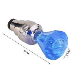 Bicicleta Válvula Caps com LED Light Baterias, Bicicleta Acessórios, Raios de Roda, Pneu Ciclismo Luz, Lanterna Lâmpada, Novo - Image 4
