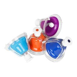 IRIN-8 Tone Handbell para Crianças, Sinos De Mão Coloridos, Orff Percussão, Instrumento Musical, Brinquedo Do Bebê, Educação Precoce, Presente De Natal - Image 4