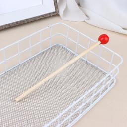 Conjunto de 2 baquetas de madeira para crianças, acessório de percussão para baquetas, 200mm, ferramentas de prática de tambor para iniciantes - Image 3