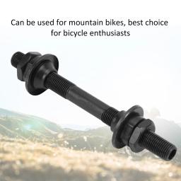 Eixo da bicicleta de liberação rápida espeto dianteiro traseiro eixo da roda hub acessório apto para bicicleta estrada mountain bike mtb bmx - Image 1