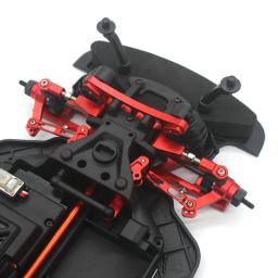 HNR H9802 Dodge H9803 Horse E30 version RC 1/10 Remote control car metal parts Front and rear upper rocker arm components - Image 5