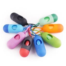 Sacos de cocô não tóxicos para animais, Sacos de lixo aleatórios, Dispensador de produtos para cães, Acessórios limpos, Seguro, Limpo - Image 1