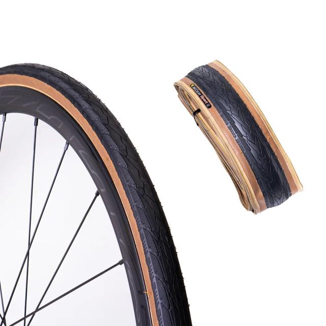 Pneu de Estrada Dobrável 700c 25c/28c Borracha Premium 60 TPI