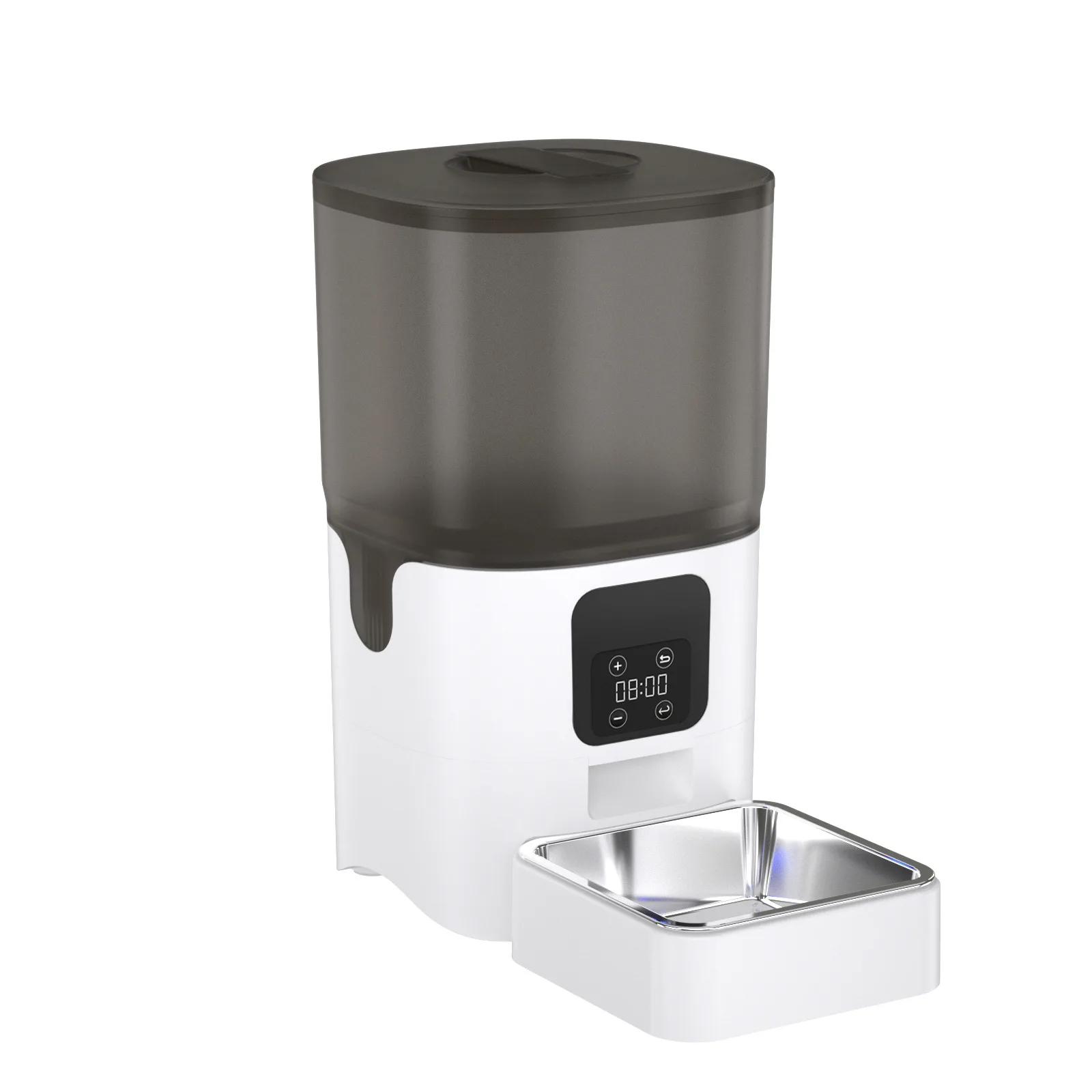 Alimentador automático inteligente Pet, controle do aplicativo, câmera 1080P, sincronismo e quantitativo, alimentador para cão e gato, 6L - Image 1