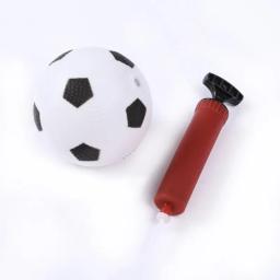 Mini dobrável crianças interior/exterior durável treinamento de futebol esporte jogar jogos kit portátil bola de futebol net gol conjunto crianças presente - Image 6