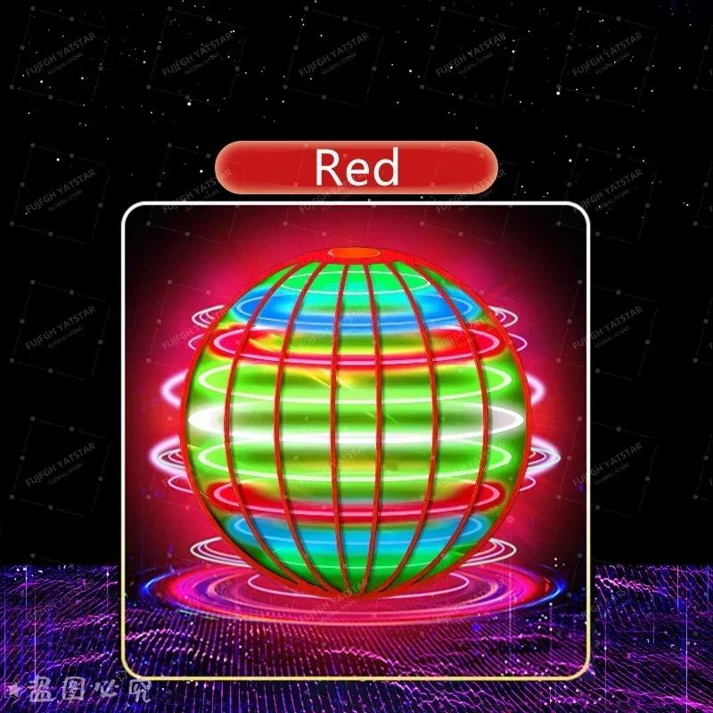 Bola voadora suspensão cor led automático boomerang bola preto tecnologia bola mágica brinquedos voadores giroscópicos anti-gravidade para crianças - Image 1