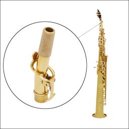 Saxofone soprano Pescoço Bend e Straight Metal, High-end treinamento durável, adequado para Eb ou Ec, acessórios de sopro - Image 3