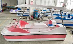 Canoa inflável e caiaque pesca barco com pedal, pedal elétrico, fibra de vidro, água bicicleta, luxo - Image 4