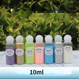 10ml/5g diy tridimensional transparente cor gravado em pó arte de papel suprimentos - Image 3