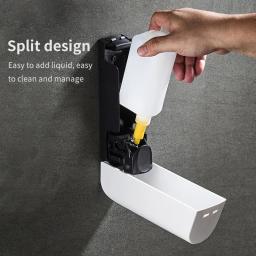 Manual Press Soap Dispenser para Banheiro, Single Head Squeeze, Wall Mounted Sabão de Mão, Shower Gel Box, Sem Soco - Image 2