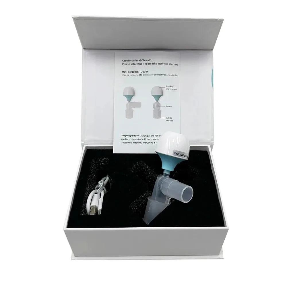 Pet Asfixia Alarme Apnéia Sensor Monitor, Animal, Gato, Cão, Anestesia Respiratório Monitor, Clínica Veterinária Equipamento - Image 1