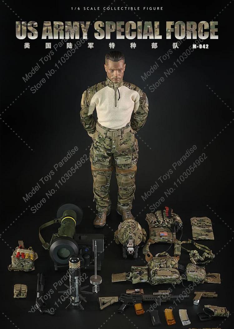 Figura de ação Minitimes M042 Soldier para homem, Arma das Forças Especiais do Exército dos EUA, Conjunto completo, Brinquedos colecionáveis, Presentes, 12 ", 1, 6 - Image 1