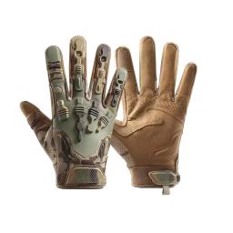 Luvas táticas de caça com dedos completos para homens, respirável, antiderrapante, esportes, ciclismo, caminhada, pesca, equipamento ao ar livre - Image 6