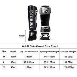 Caneleiras de boxe para adultos, protetores de tornozelo, perneiras mais grossas, equipamento para artes marciais, proteção Muay Thai Taekwondo - Image 6