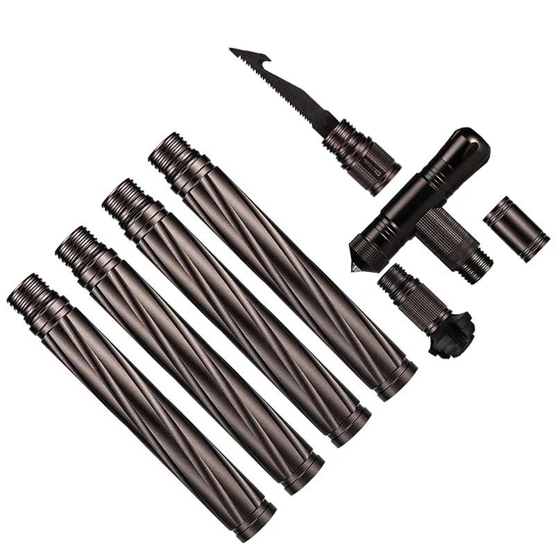 Bastão Tático de Autodefesa Dobrável, Caminhadas para Caminhadas, Trekking Poles, Caminhadas ao ar livre - Image 1