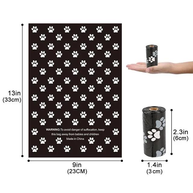 Portátil Pet Waste Bag Dispenser, Dog Poop Bag Transportadora, Luxo Elegante Lixo Titular Dispensers, Suprimentos de limpeza - Image 1