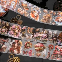 Fitas adesivas decorativas para scrapbooking, adesivos japoneses, punk, cidade, animal de estimação, diy, diy, 1pcs/1 lote - Image 3